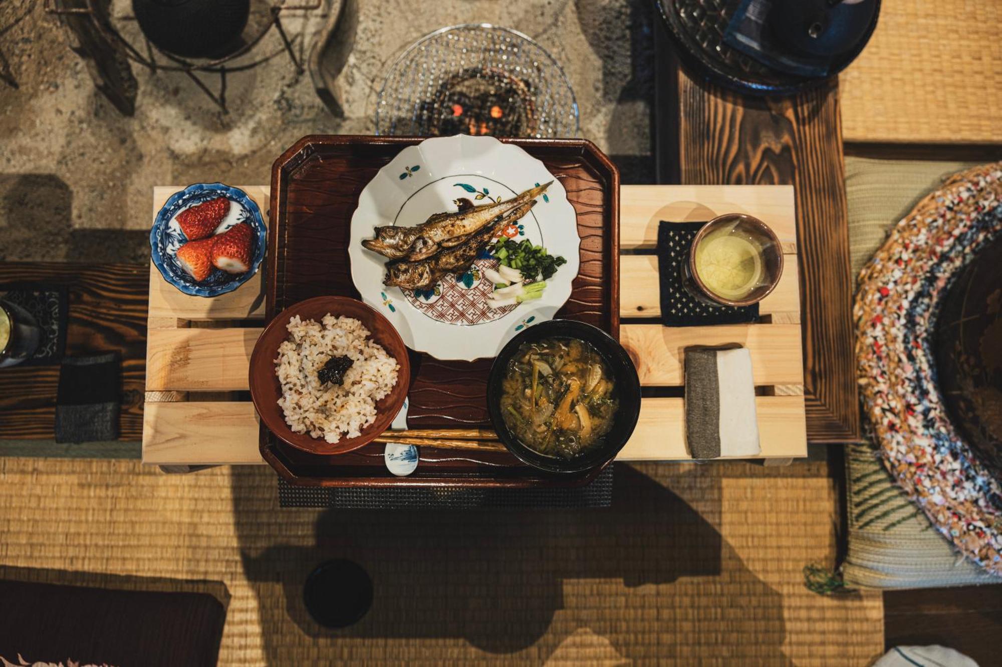 一汁一菜の宿　ちゃぶダイニング Ichiju Issai No Yado Chabu Dining Unforgettable Farmstay Experience In Deep Kyoto Ayabe Exterior foto